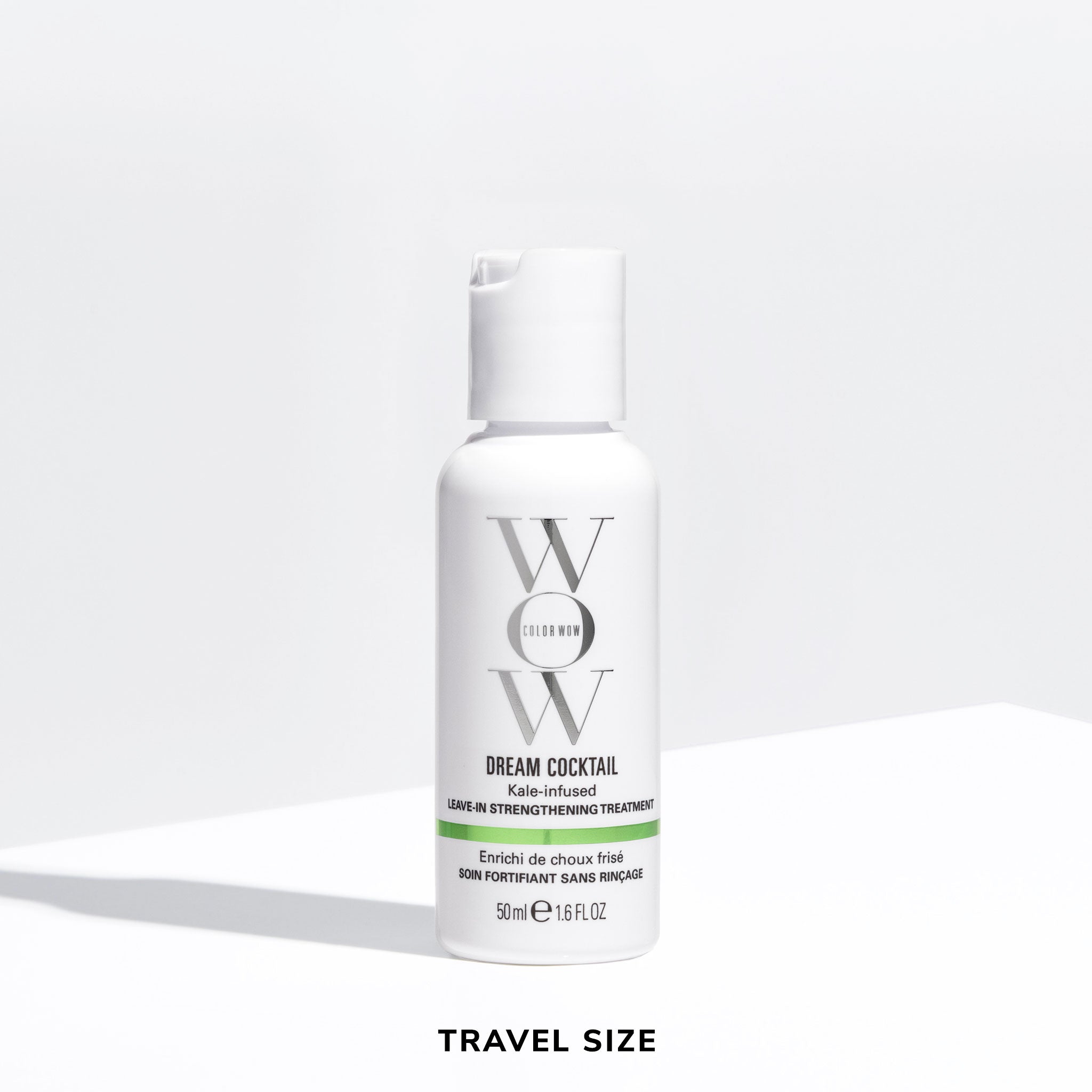 Color Wow Dream Cocktail Kale-infused Leave-in Strengthening Treatment Travel Size (50ml/1.6fl oz) on a white background