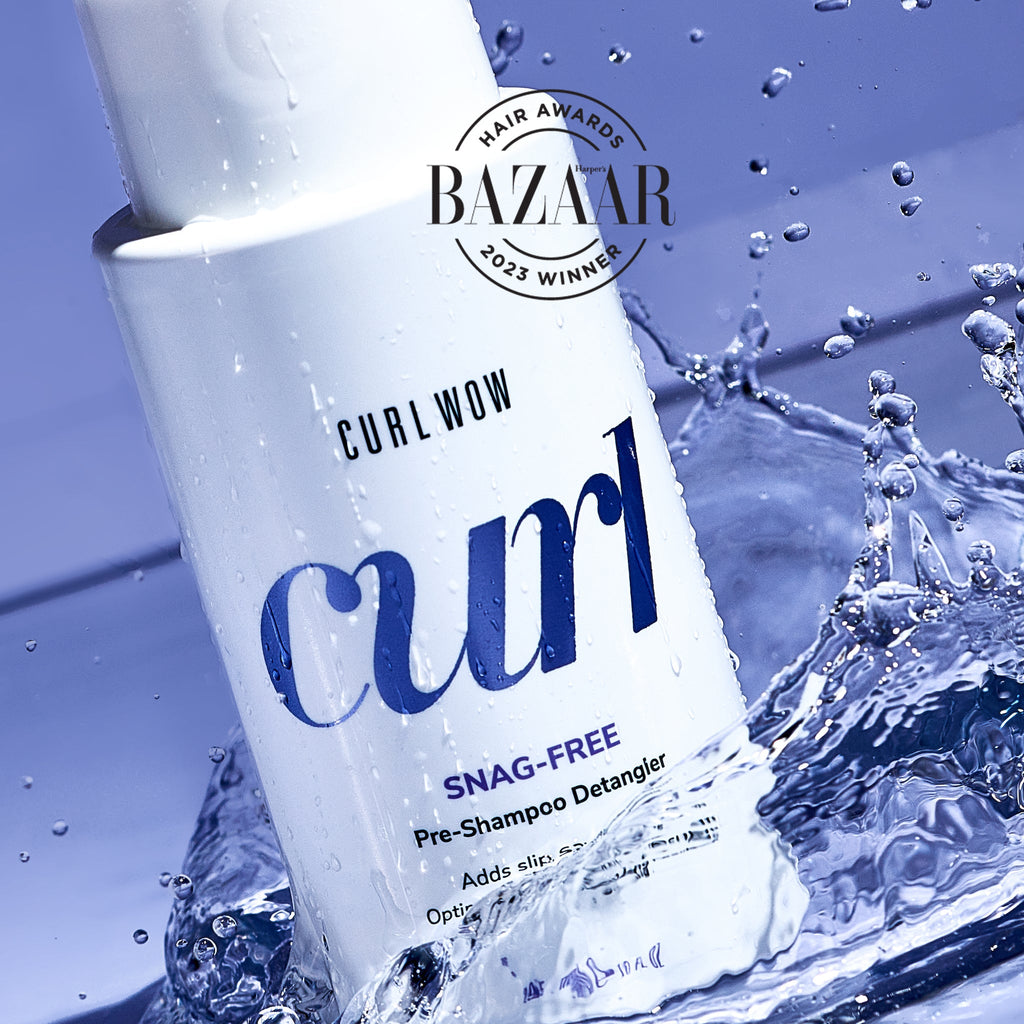 Snag-Free Pre-Shampoo Detangler is a Harper’s Bazaar Hair Awards 2023 winner. 