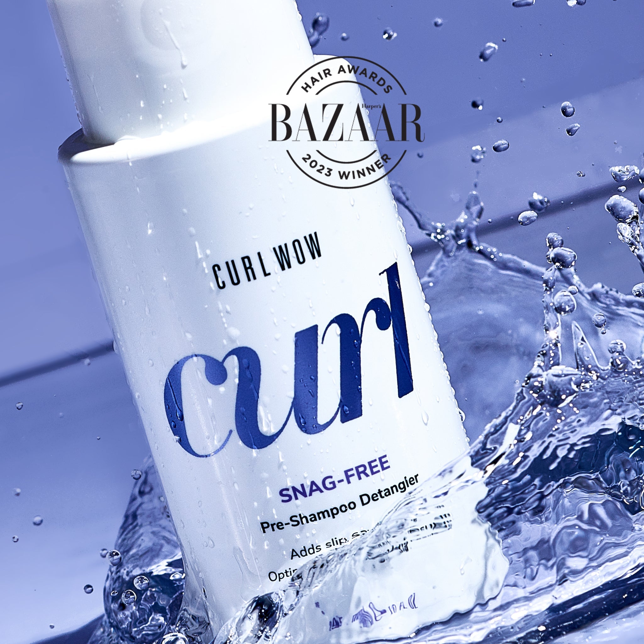 Snag-Free Pre-Shampoo Detangler is a Harper’s Bazaar Hair Awards 2023 winner. 