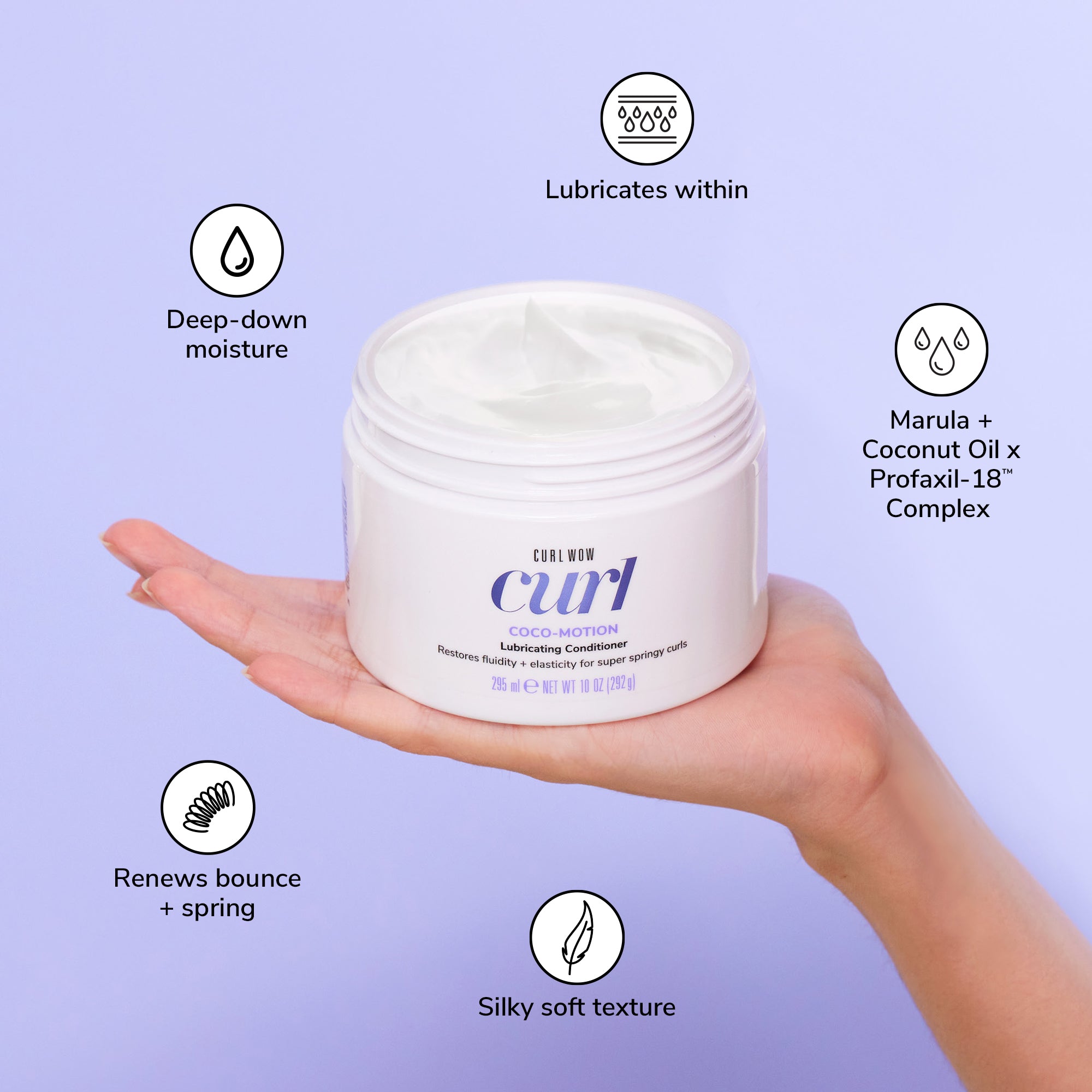Coco-Motion Lubricating Conditioner for Curly Hair