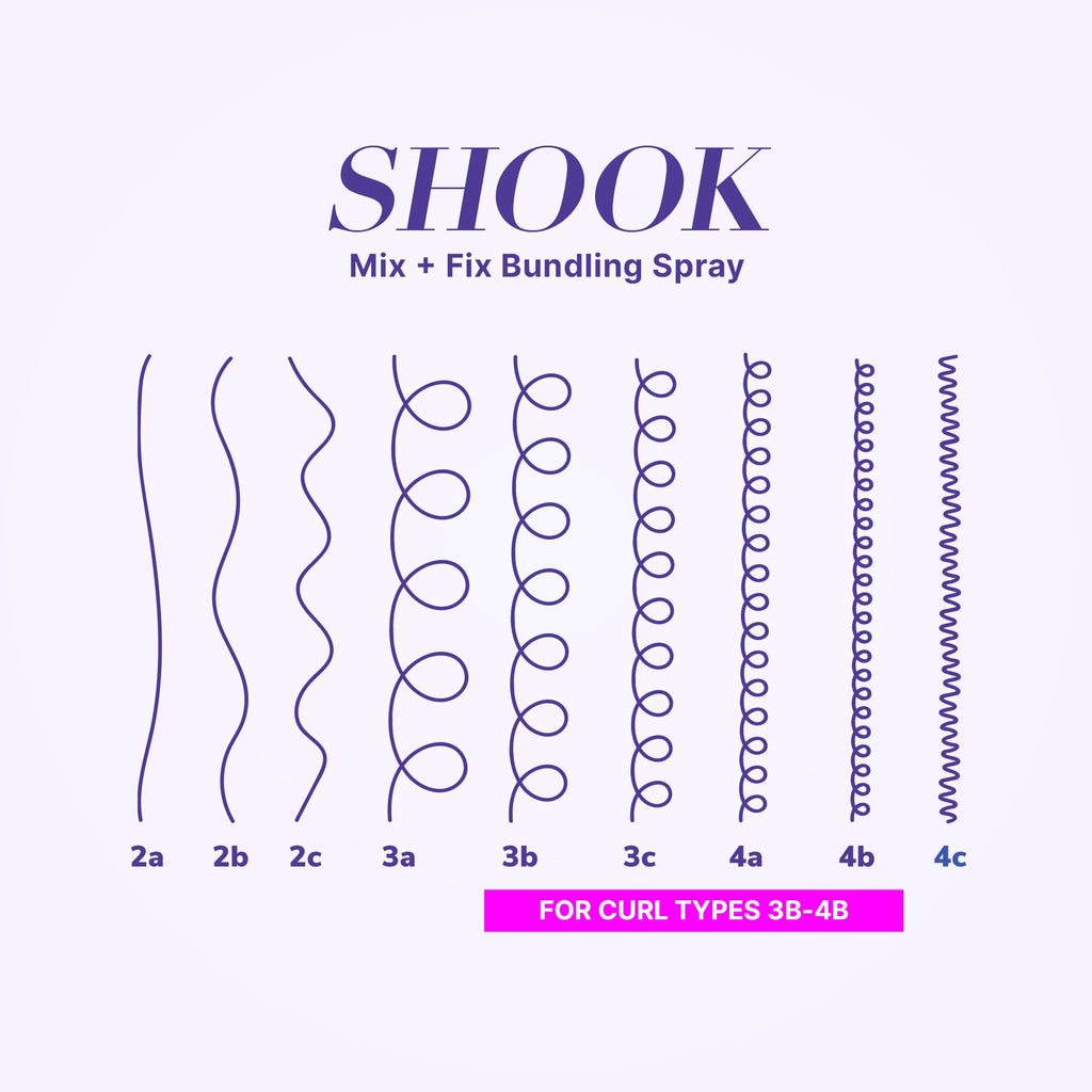 Shook Mix + Fix Bundling Spray for Curly Hair