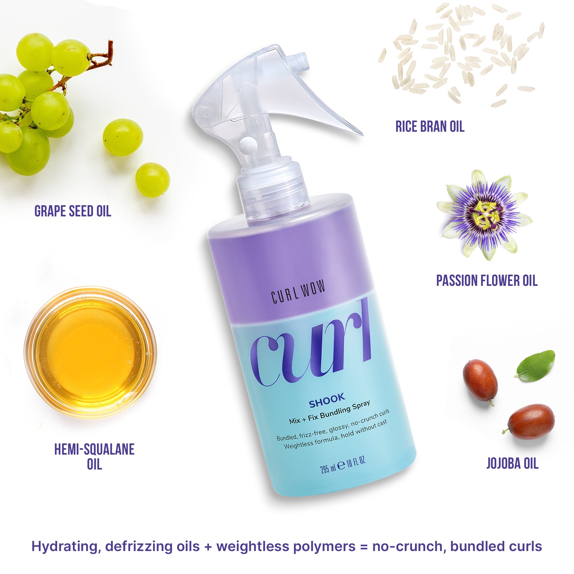 Shook Mix + Fix Bundling Spray for Curly Hair